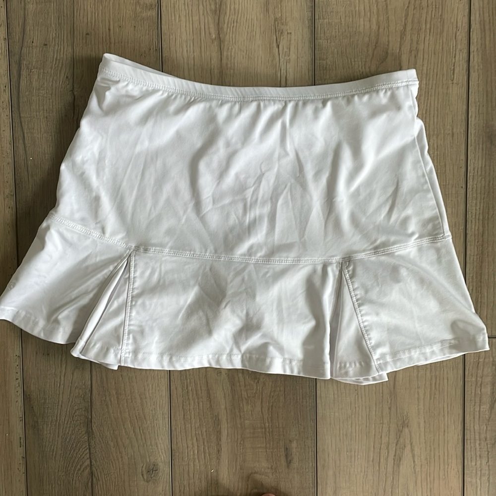 BOLLE White Tennis Skirt